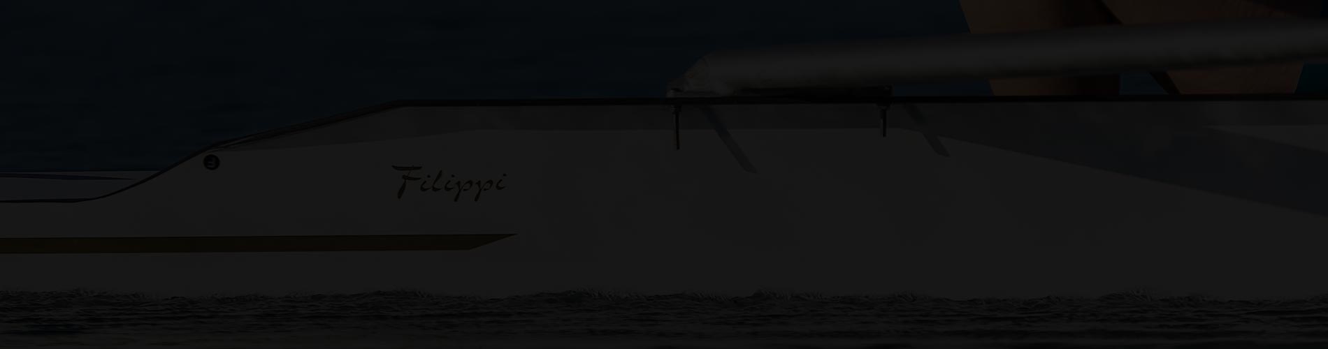 Bateau d'aviron Filippi
